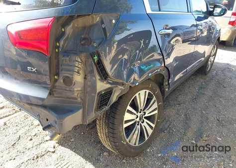 2016 Kia Sportage Ex from USA, damaged, VIN KNDPC3AC8G7866465